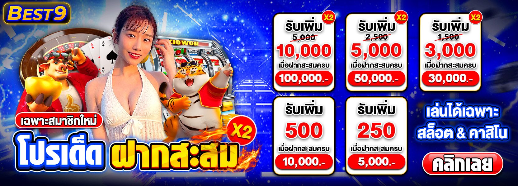 สะสมลูกค้าใหม่